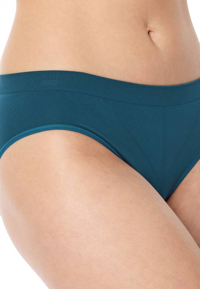 Schiesser Rio-Slip seamless petrol - Casual Seamless Kostenloser Versand international