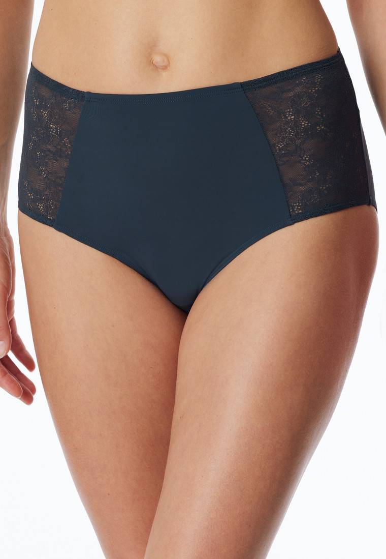 Schiesser Midi-Slip Spitze dunkelblau - Air zollfrei