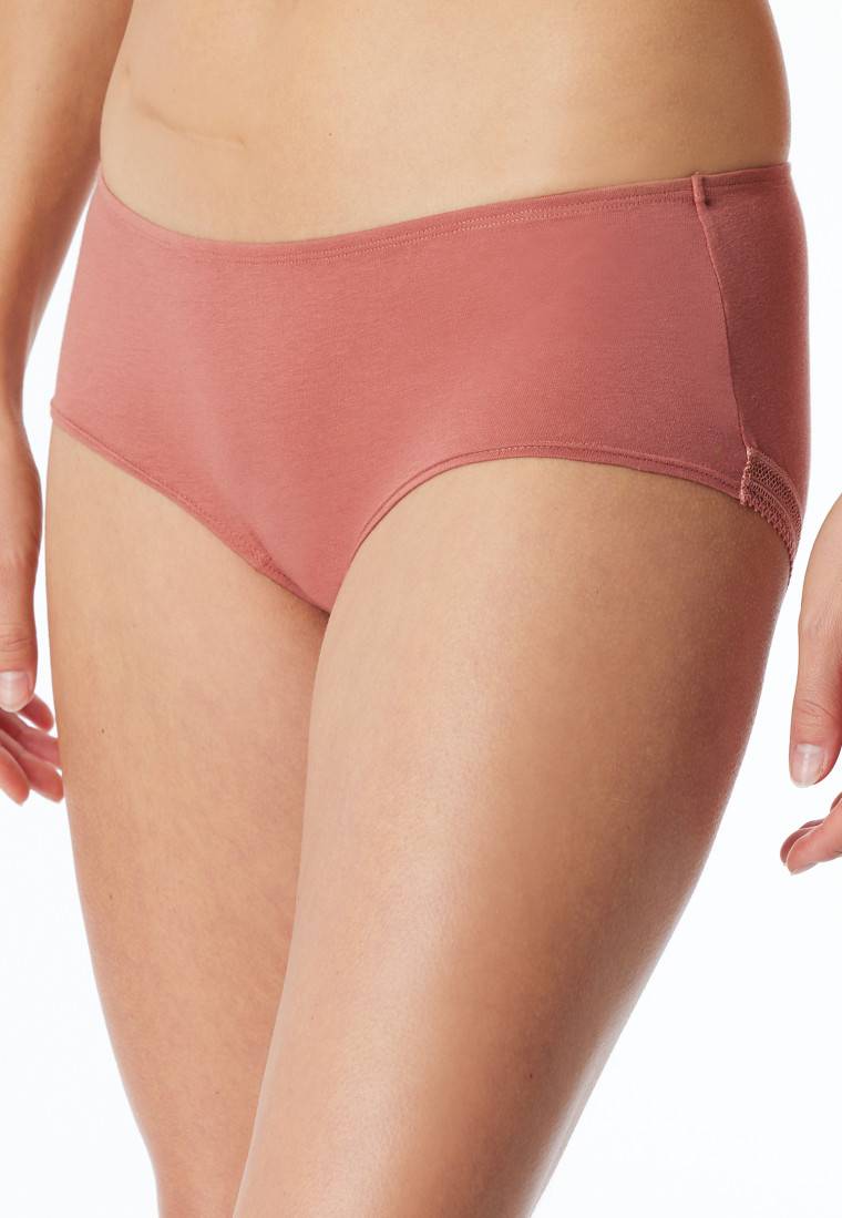 Schiesser Pantys 2er-Pack beige/siena - Cotton Lace 50% Rabatt für begrenzte Zeit
