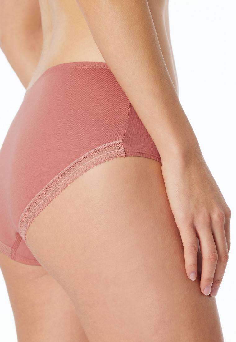 Schiesser Pantys 2er-Pack beige/siena - Cotton Lace 50% Rabatt für begrenzte Zeit