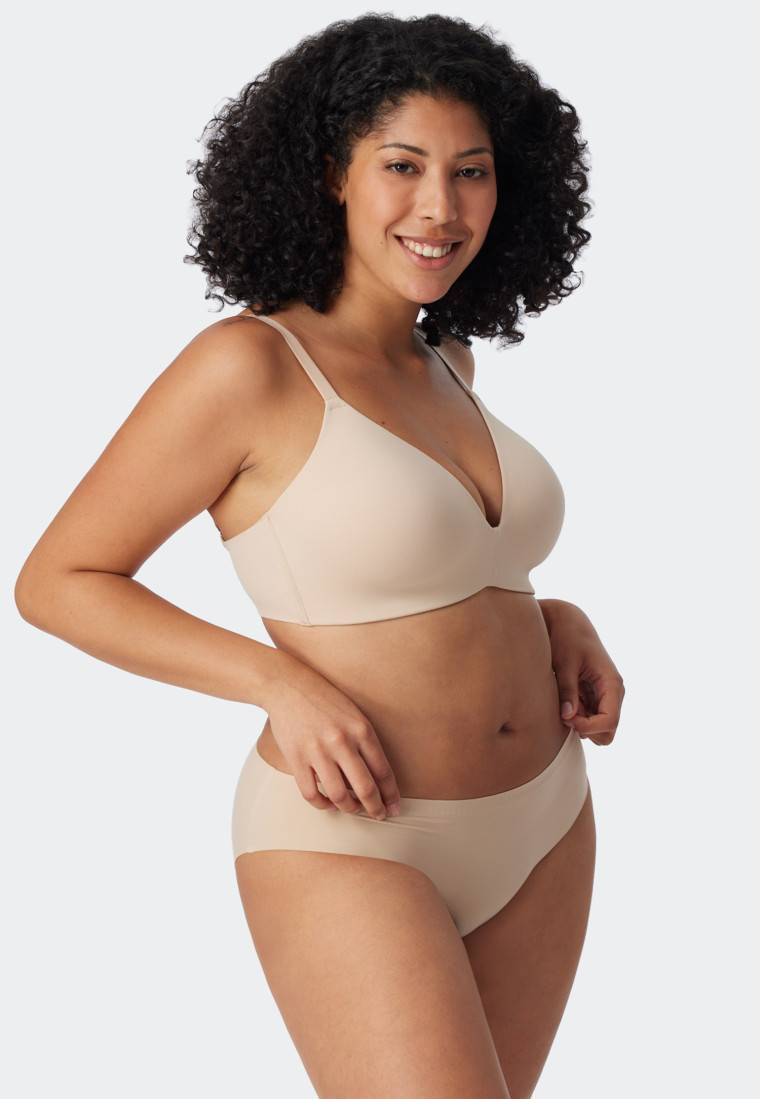Schiesser BH ohne Bügel gepadded sand - Invisible Soft Hotsell