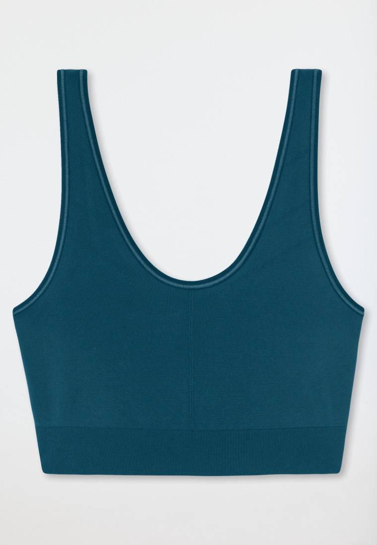 Schiesser Bustier wendbar petrol - Casual Seamless Vatertagsangebot