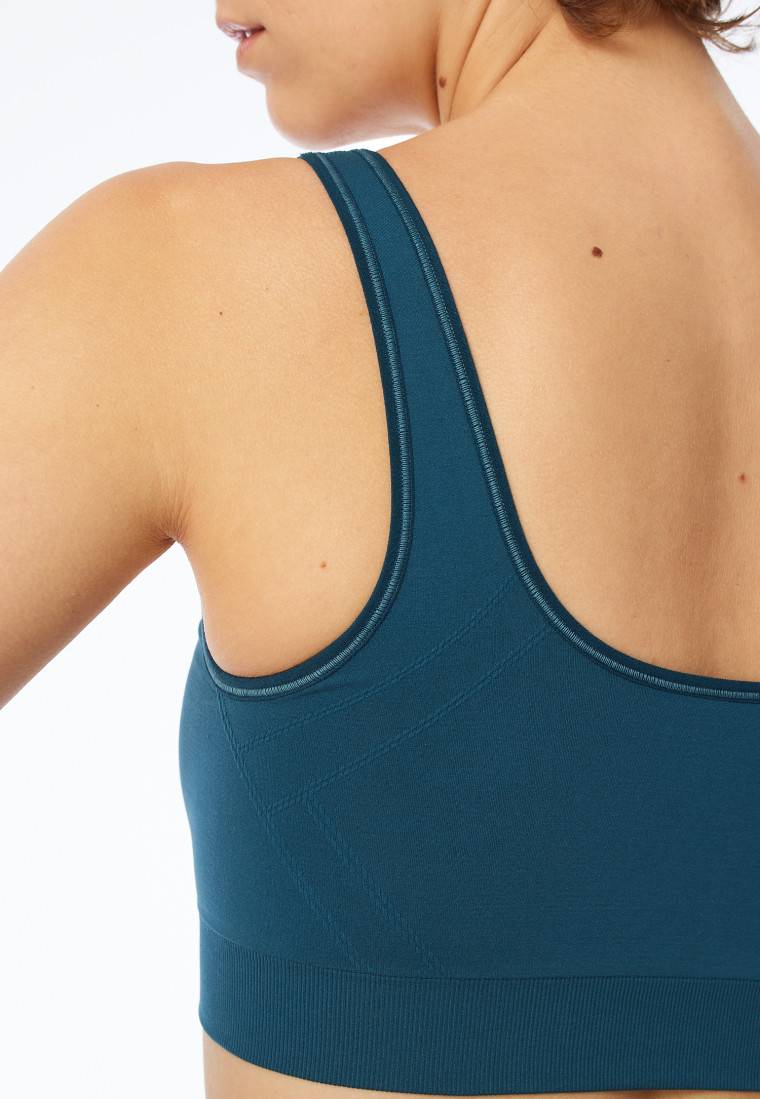 Schiesser Bustier wendbar petrol - Casual Seamless Vatertagsangebot