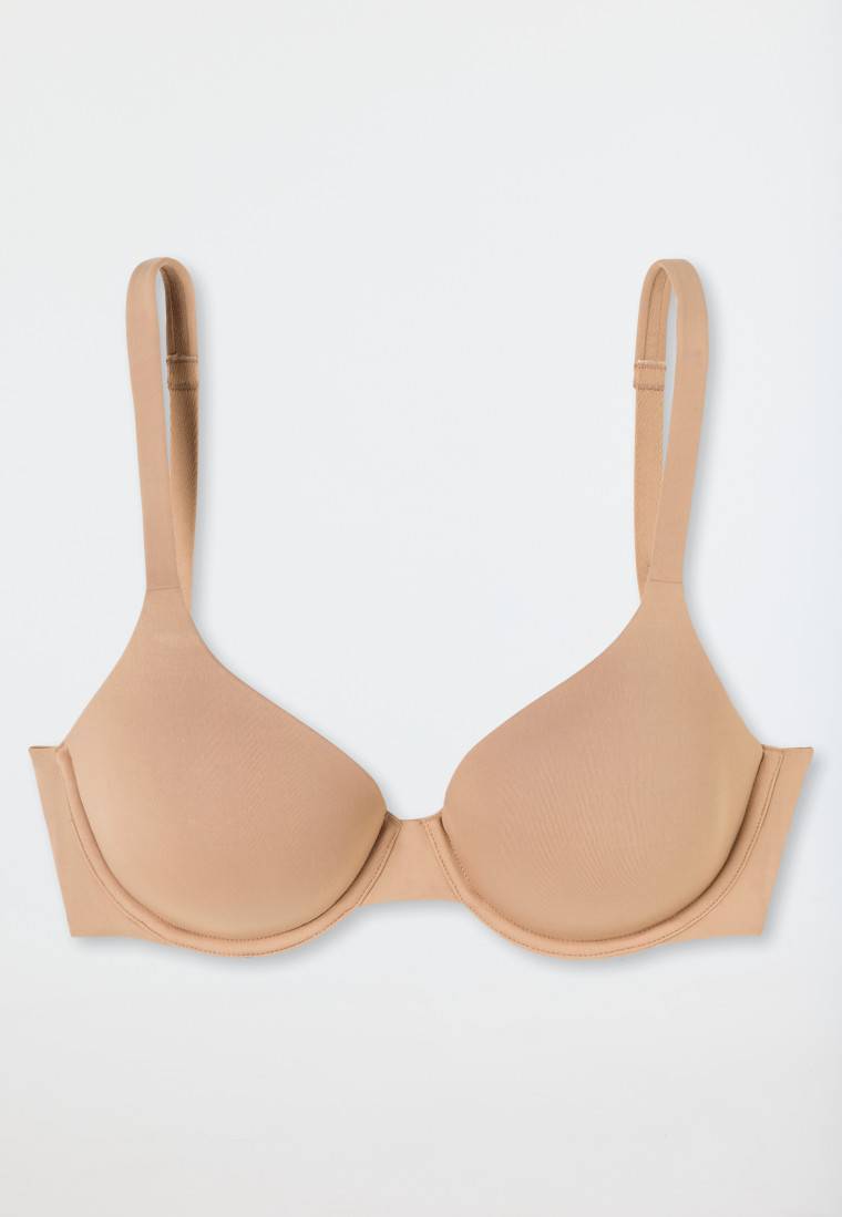 Schiesser Schalen-BH mit Bügel und gleitenden Cups maple - Unique Micro Top Angebot
