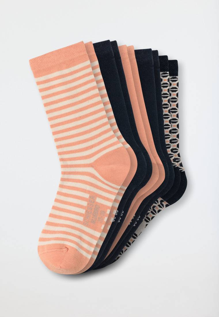 Schiesser Damensocken 5er-Pack stay fresh uni/gemustert mehfarbig - Bluebird Tägliche Deals