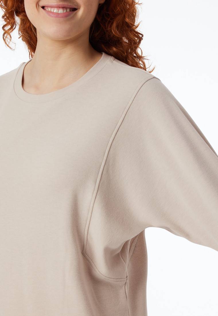 Schiesser Schlafanzug lang wärmend beige - Selected Premium Warming Sonderangebote