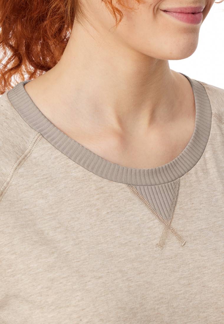 Schiesser Schlafanzug lang natur - Casual Nightwear Super Sparpreis