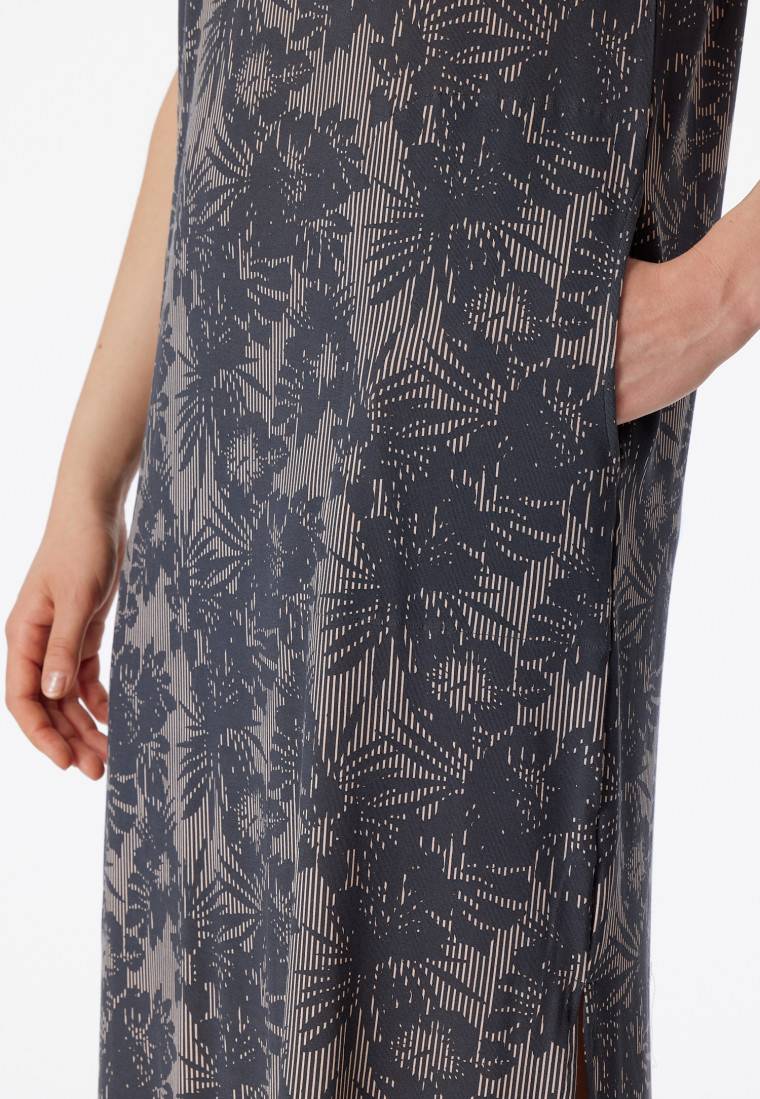 Schiesser Sleepshirt kurzarm V-Ausschnitt multicolor - selected! premium inspiration Riesige Rabatte