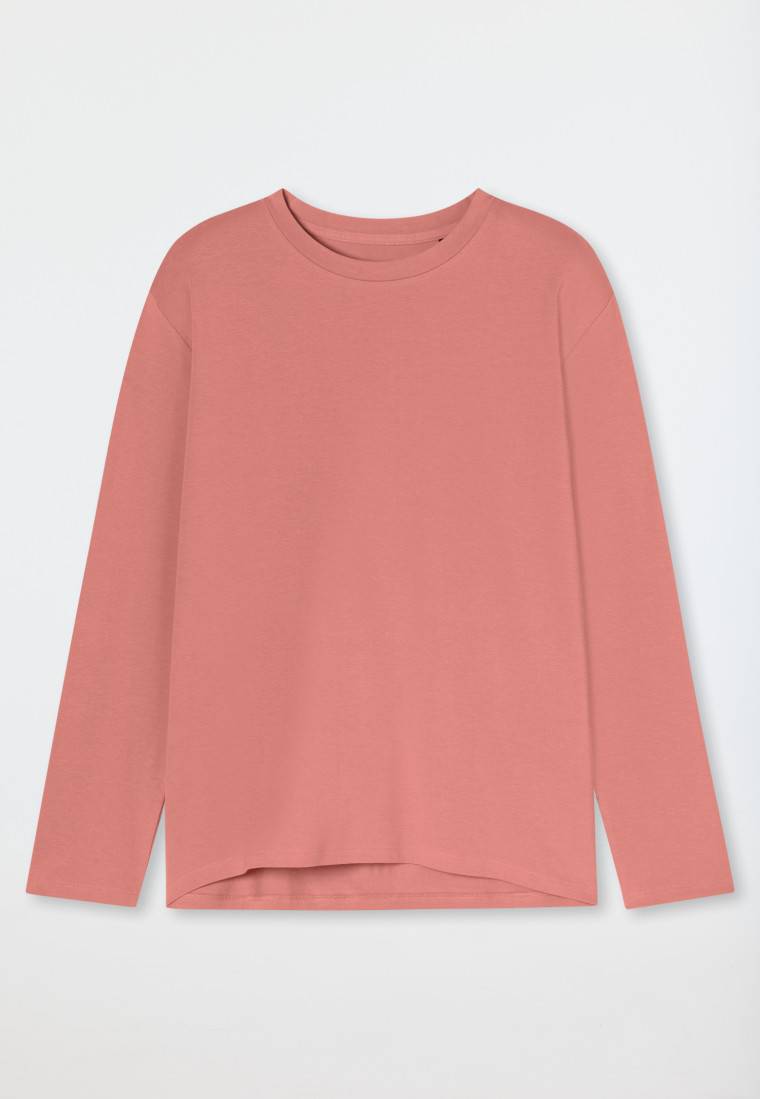 Schiesser Shirt langarm rundhals papaya - Mix+Relax Im Verkauf