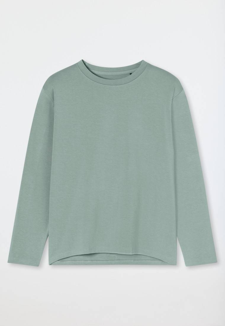 Schiesser Shirt langarm rundhals linde - Mix+Relax Rabatte dieses Monats