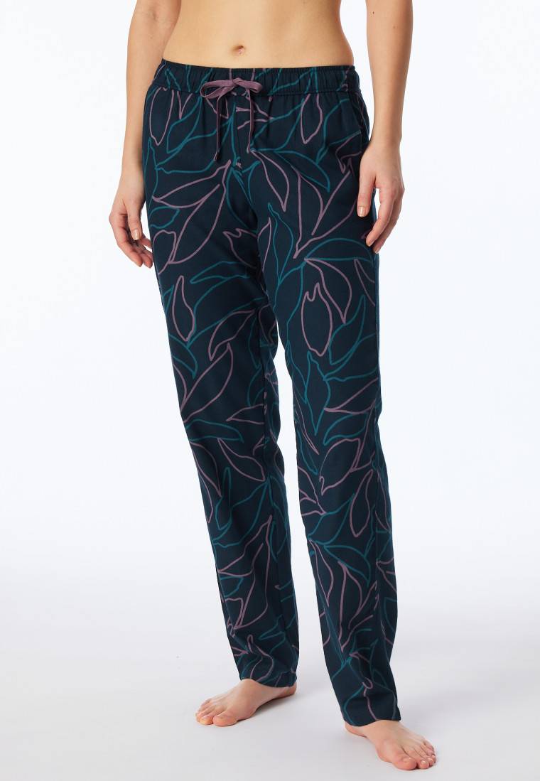 Schiesser Hose lang multicolor gemustert - Mix+Relax Großer Ausverkauf