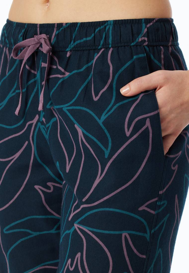Schiesser Hose lang multicolor gemustert - Mix+Relax Großer Ausverkauf