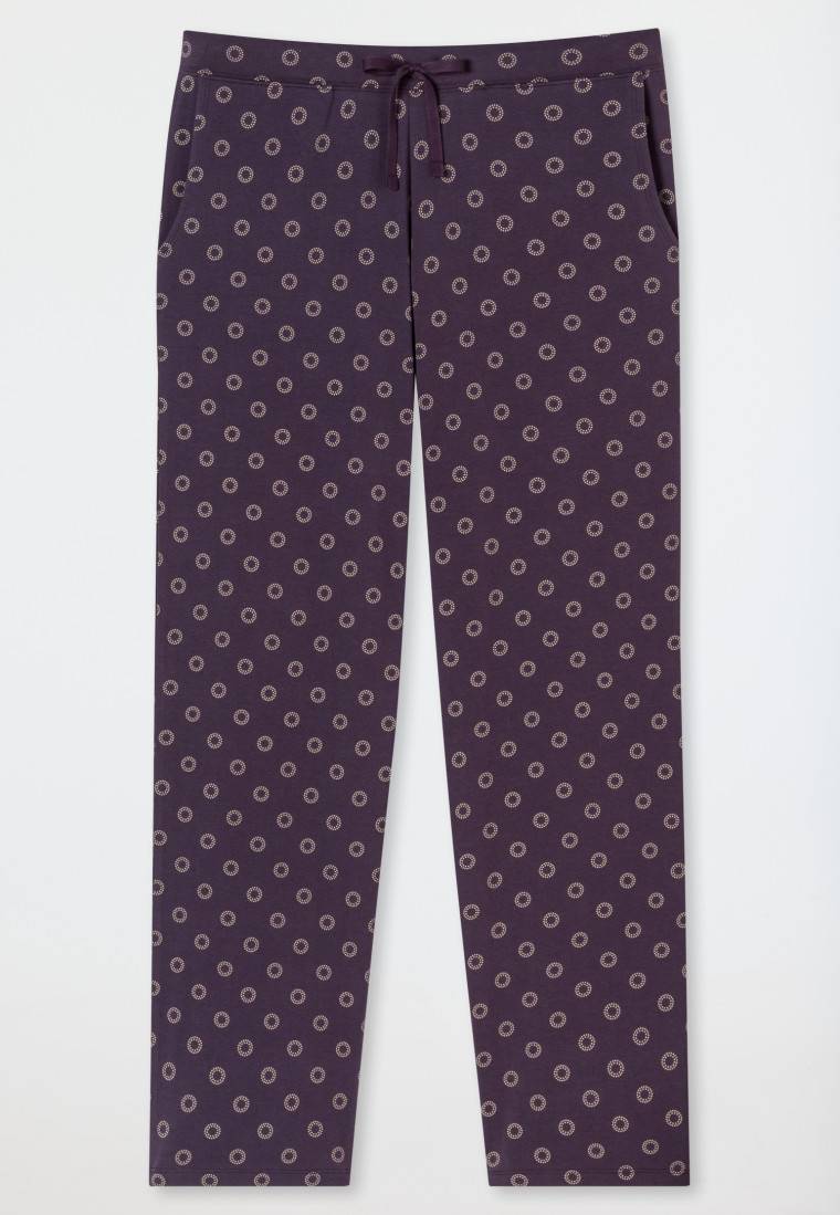 Schiesser Hose lang multicolor gemustert - Mix+Relax Cyber Monday