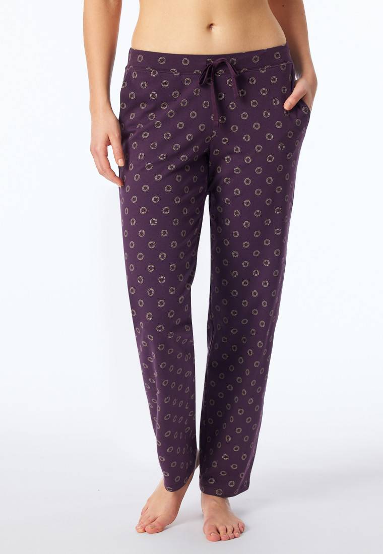Schiesser Hose lang multicolor gemustert - Mix+Relax Cyber Monday