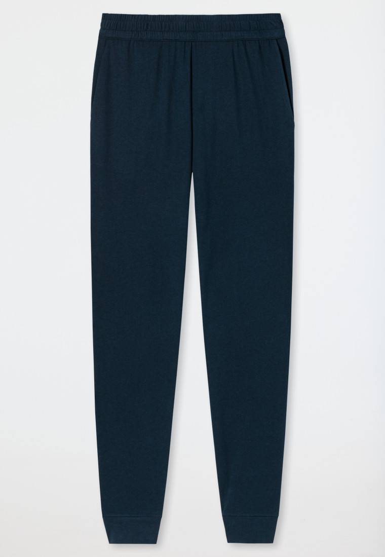 Schiesser Hose lang dunkelblau - Mix+Relax Top Angebot
