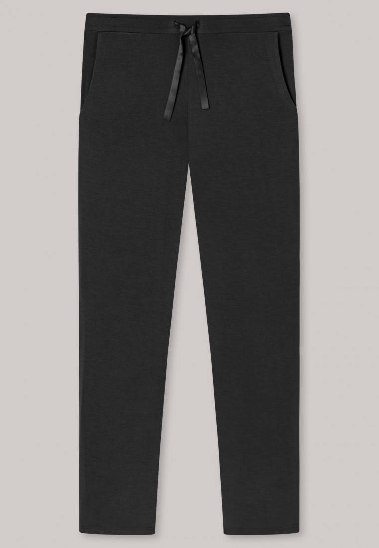 Schiesser Hose lang/extra-lang Modal schwarz - Mix+Relax Saisonale Angebote