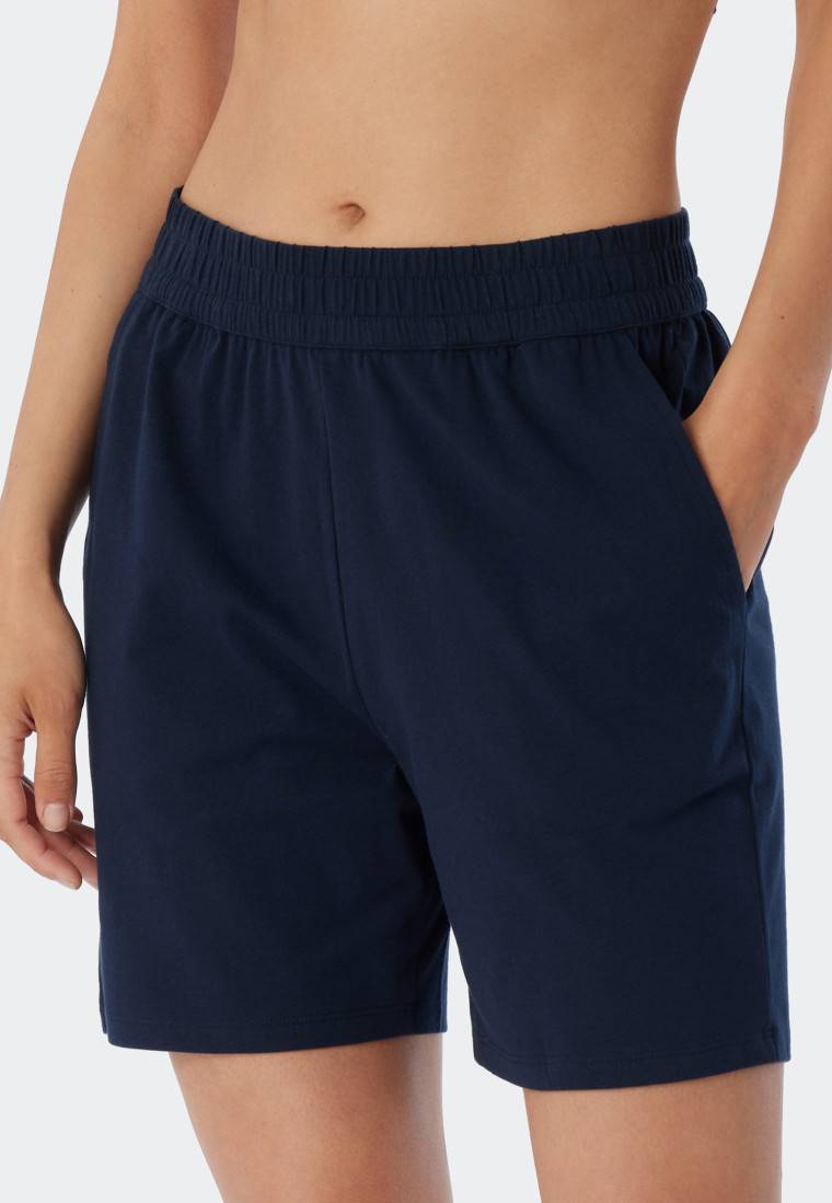 Schiesser Hose kurz dunkelblau - Mix+Relax Tägliche Deals