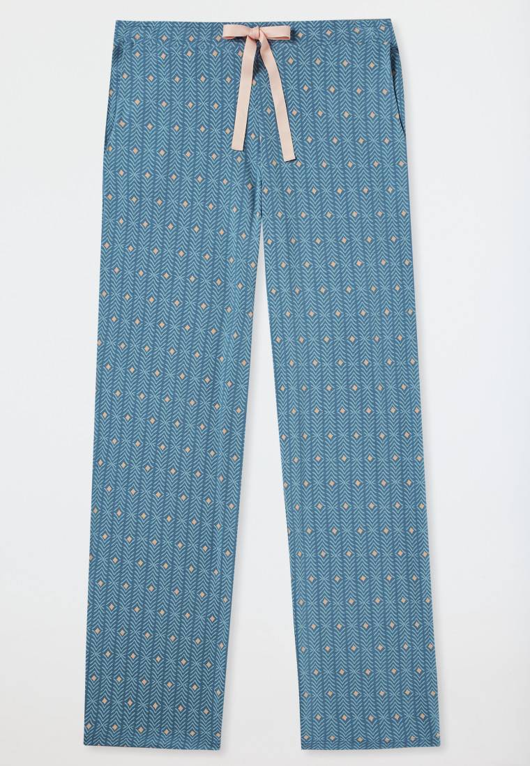 Schiesser Loungehose lang Modal Grafikprint multicolor - Mix+Relax Begrenzte Freigabe