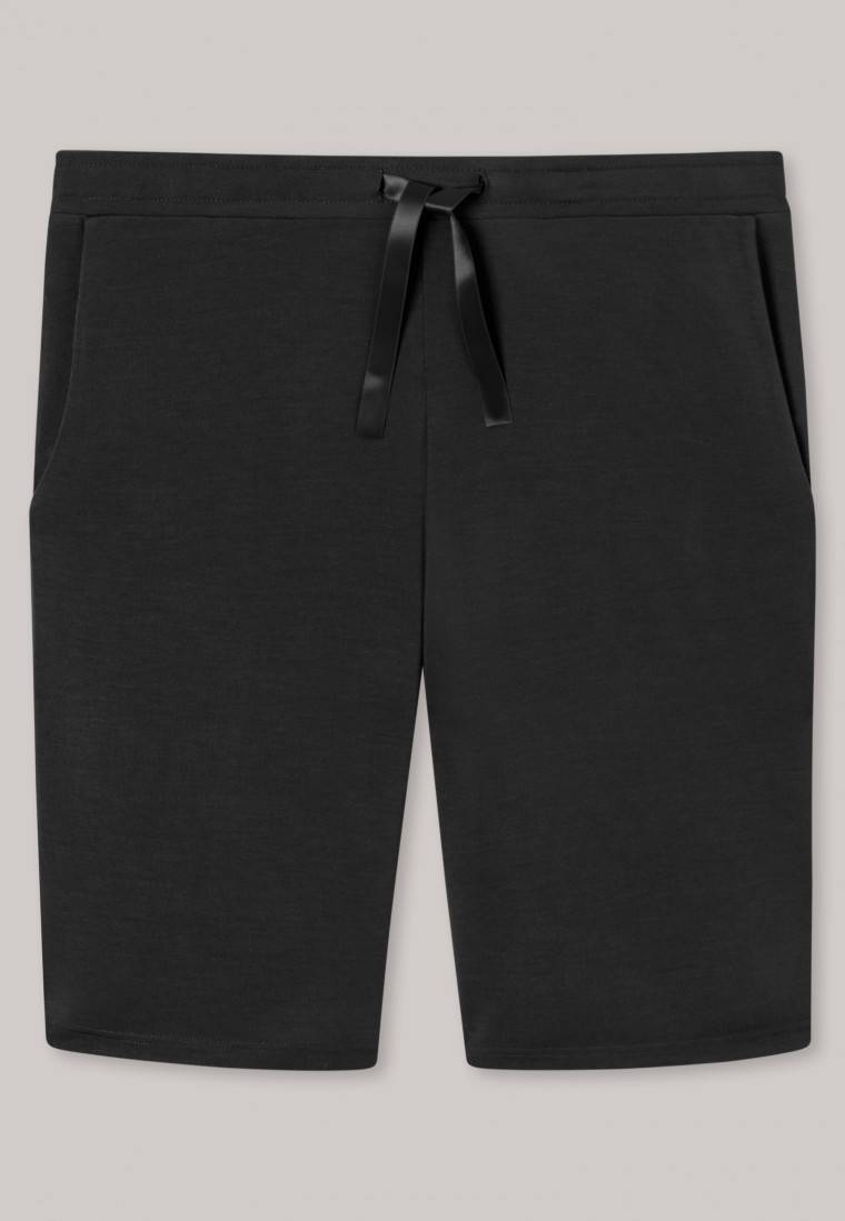 Schiesser Bermuda Modal schwarz - Mix+Relax Letzte 2 Tage