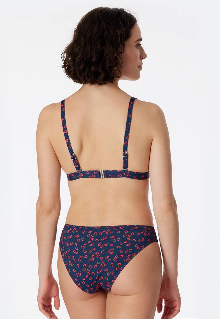 Schiesser Bikini Triangel-Top herausnehmbare Pads variable Träger multicolor - Aqua Mix & Match Nur noch ein Tag übrig
