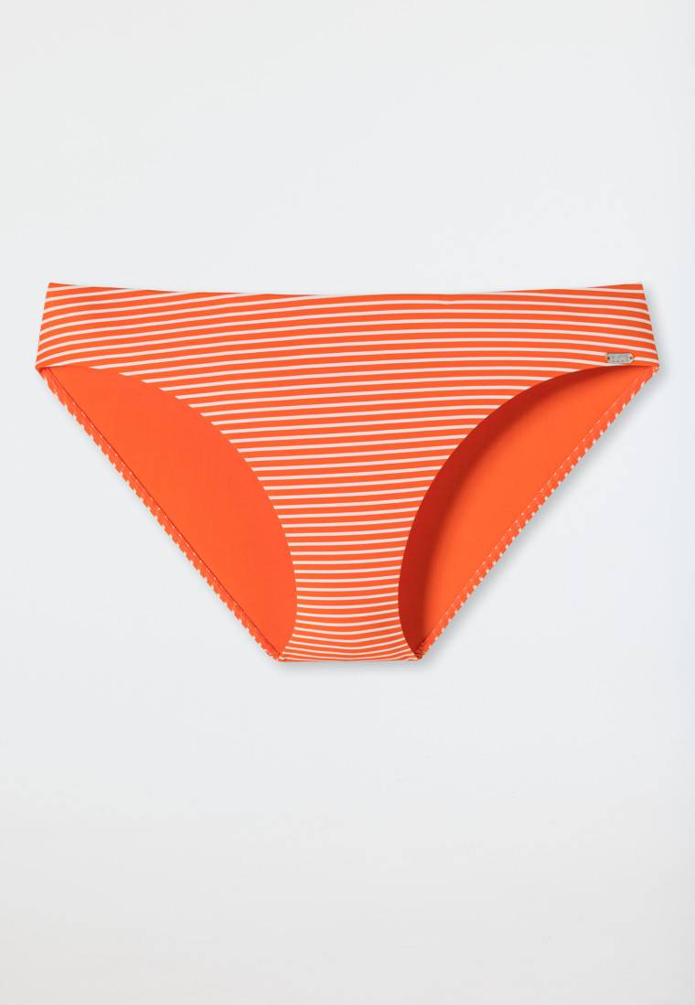 Schiesser Mini-Bikinislip Streifen orange - Mix & Match Reflections Online