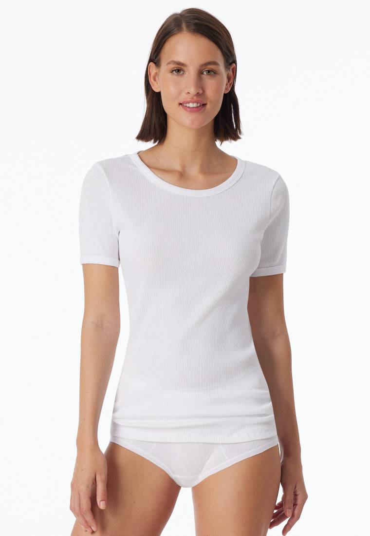 Schiesser Shirt kurzarm weiß - Revival Greta Hotsell