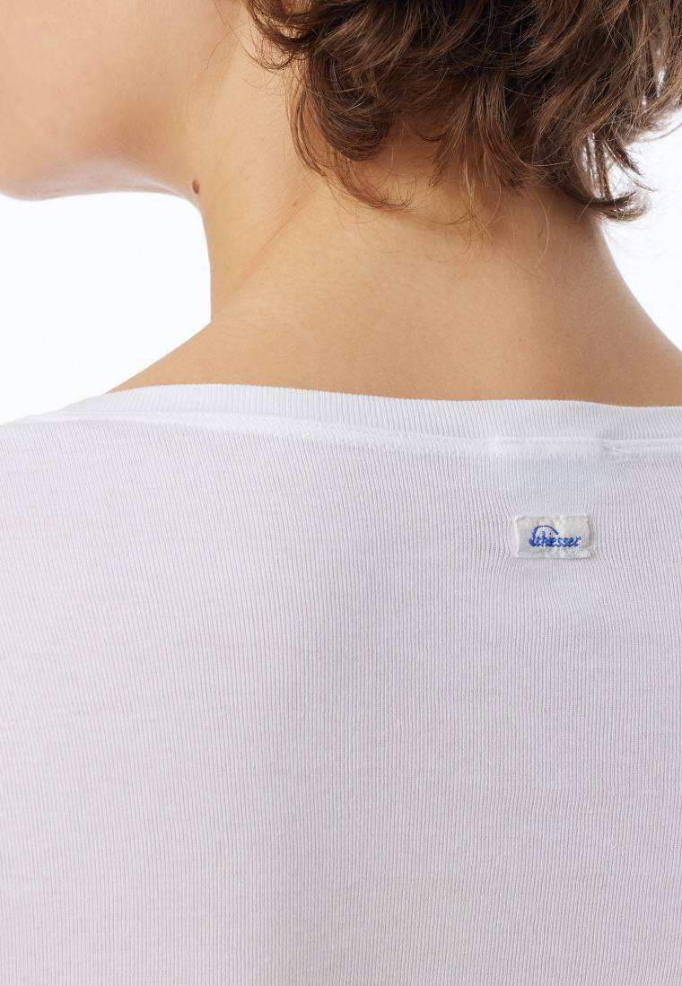 Schiesser Shirt langarm weiß - Revival Berta im Angebot