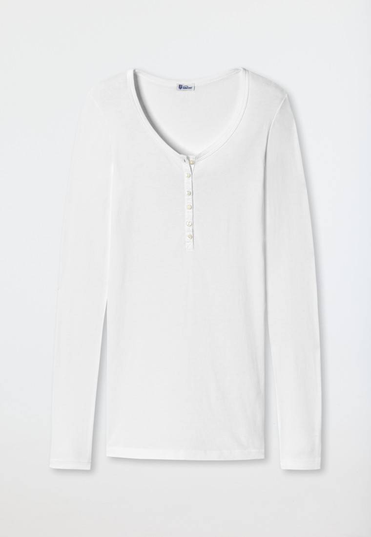 Schiesser Shirt langarm weiß - Revival Berta Kostenloser Versand