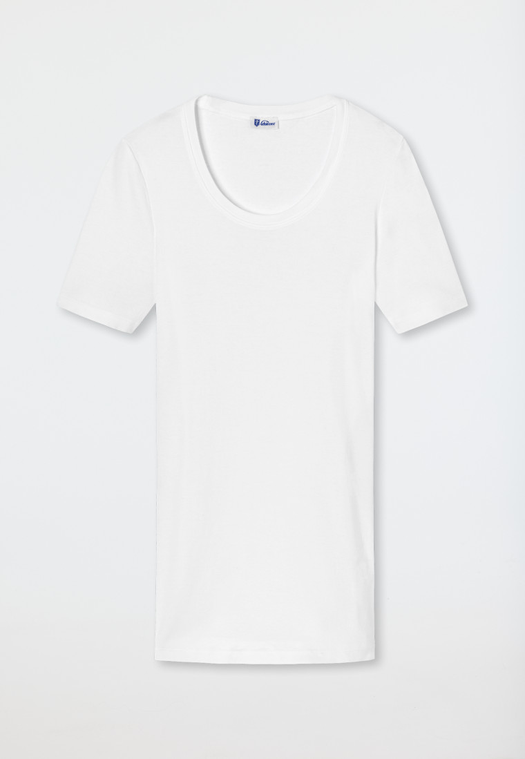 Schiesser Shirt kurzarm weiß - Revival Berta Limitierter Zeitrabatt