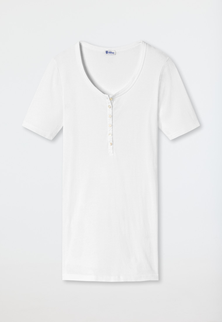 Schiesser Shirt kurzarm weiß - Revival Berta Versandkostenfrei