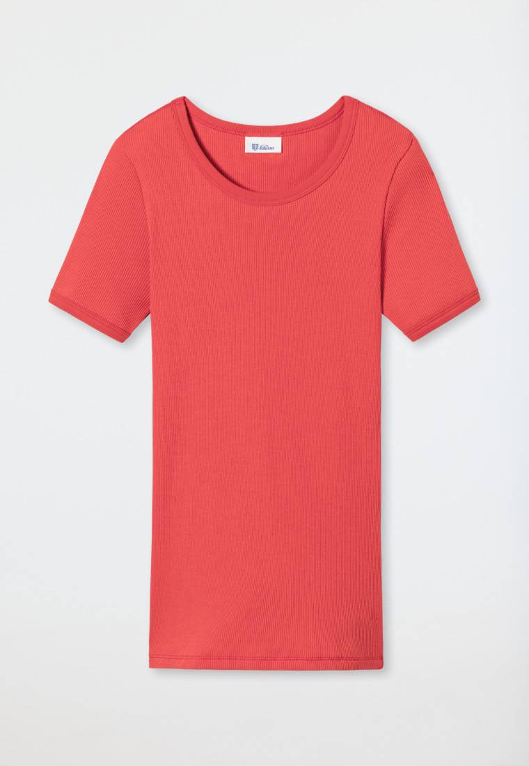 Schiesser Shirt kurzarm rot - Revival Greta Flash Sale