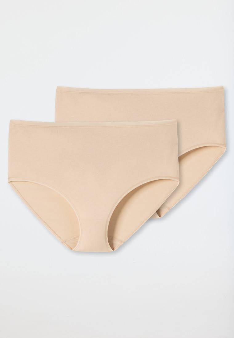 Schiesser Midi 2er-Pack Organic Cotton sand - 95/5 Weihnachtsangebot