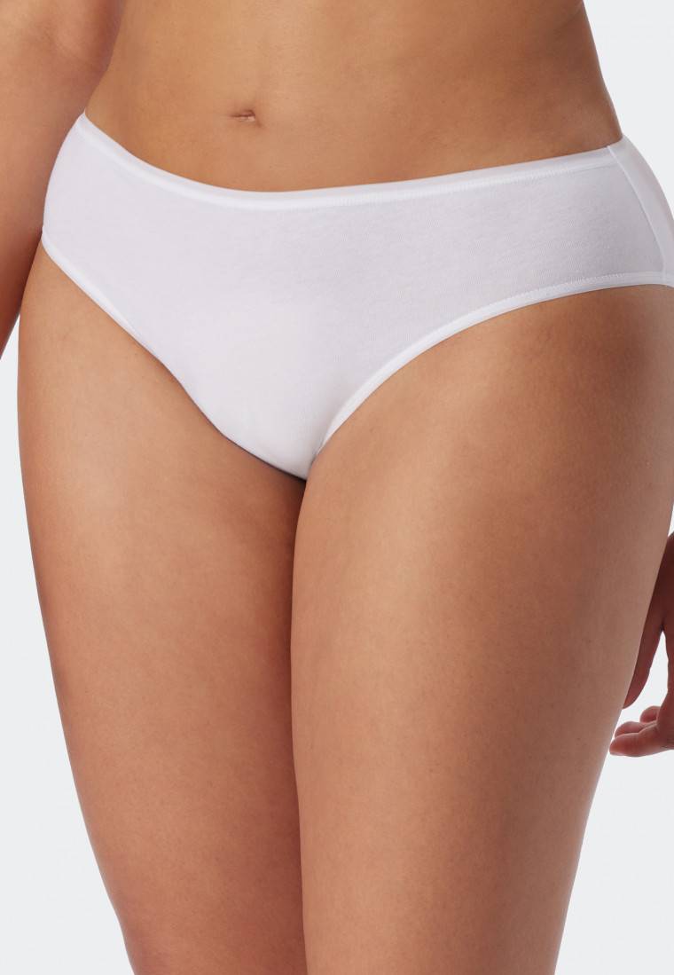 Schiesser Tai-Slips 2er-Pack Organic Cotton weiß - 95/5 Muttertagsangebot