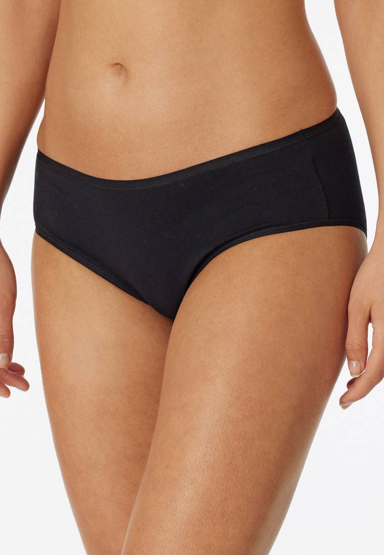 Schiesser Hipster 2er-Pack Organic Cotton schwarz - 95/5 Vatertagsangebot