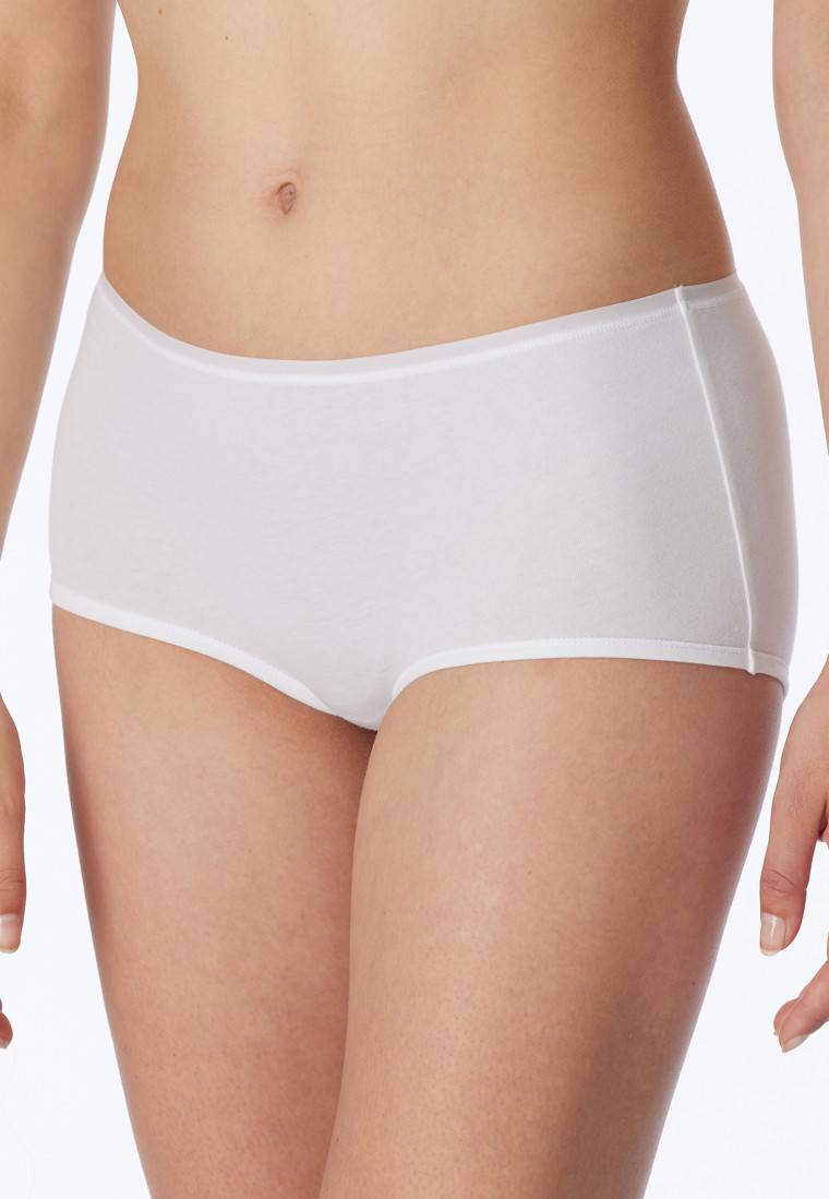 Schiesser Shorts 2er-Pack Organic Cotton weiß - 95/5 Neueste Mode