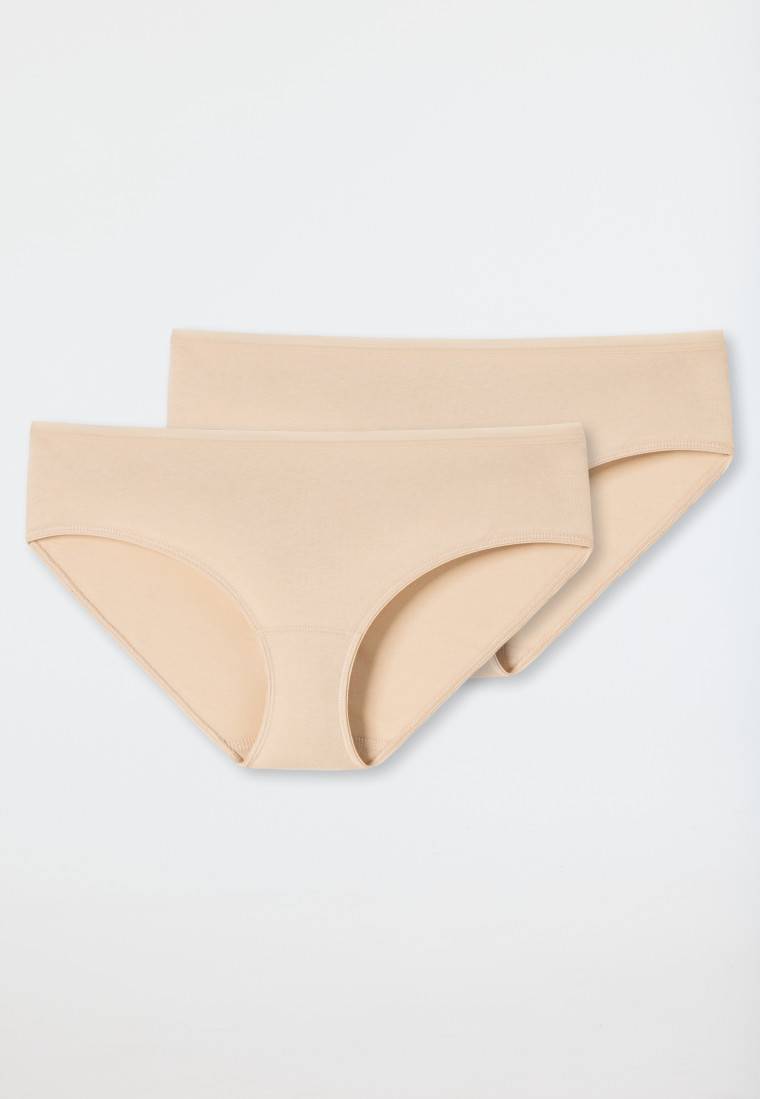 Schiesser Hipster 2er-Pack Organic Cotton sand - 95/5 Bestseller