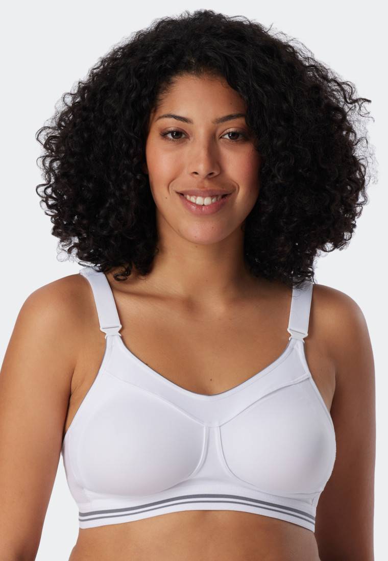 Schiesser Sport-BH Aktiv High Impact weiß - Sport BH Tägliche Deals