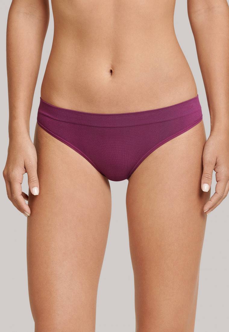 Schiesser Thong seamless Bambus beere - Active Mesh Bamboo Super Sparpreis