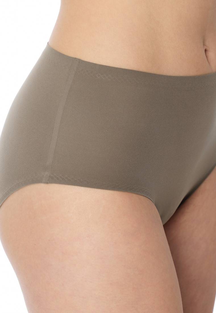 Schiesser Maxi-Slip Microfaser taupe - Invisible Soft Begrenzte Freigabe