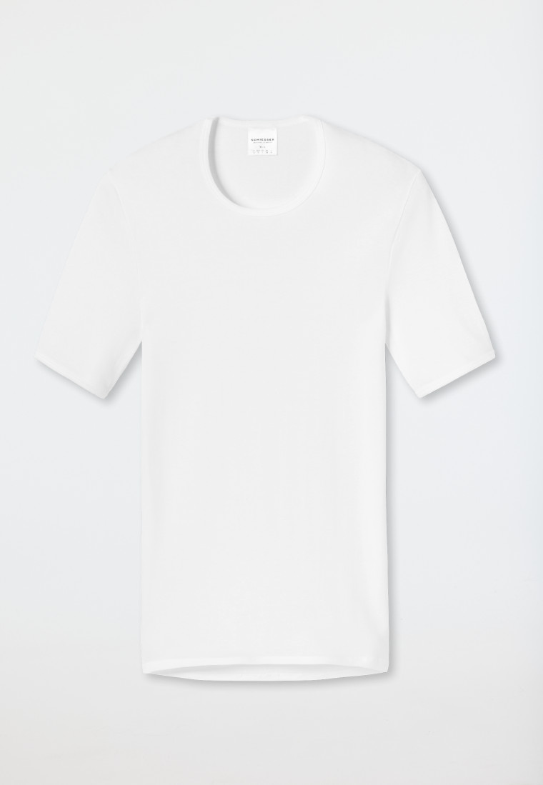 Schiesser Shirt kurzarm Feinripp weiß - Original Classics Meist gekauft