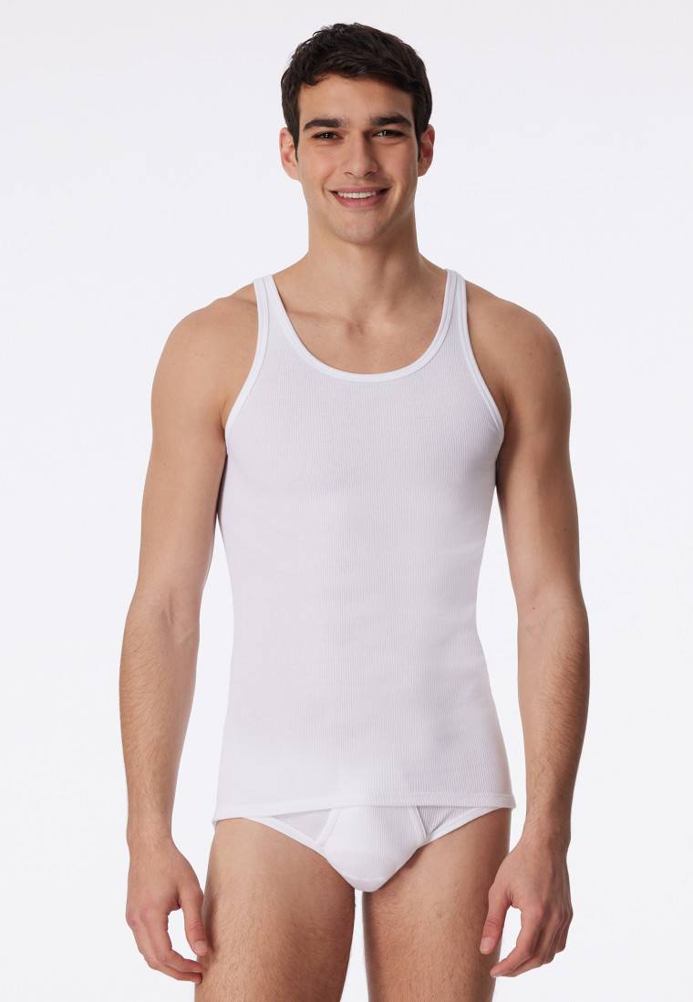 Schiesser Unterhemd Doppelripp weiß - Original Classic Doppelripp Flash Sale