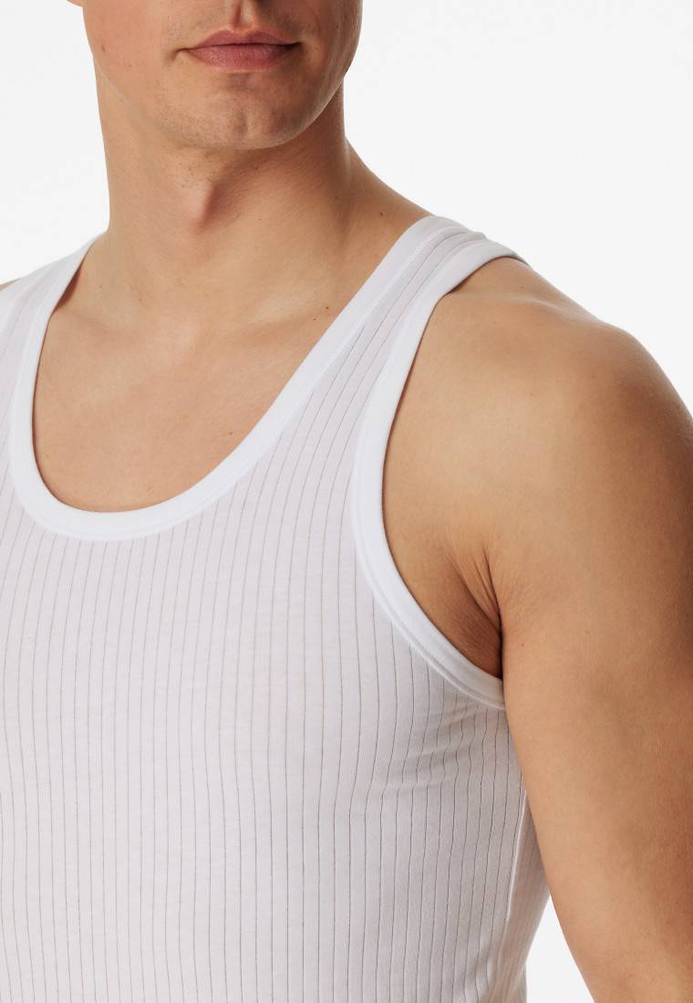 Schiesser Unterhemden 2er-Pack weiß - Authentic Online Outlet