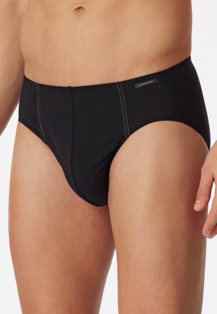 Schiesser Supermini 3er-Pack schwarz - Essentials Sonderangebote