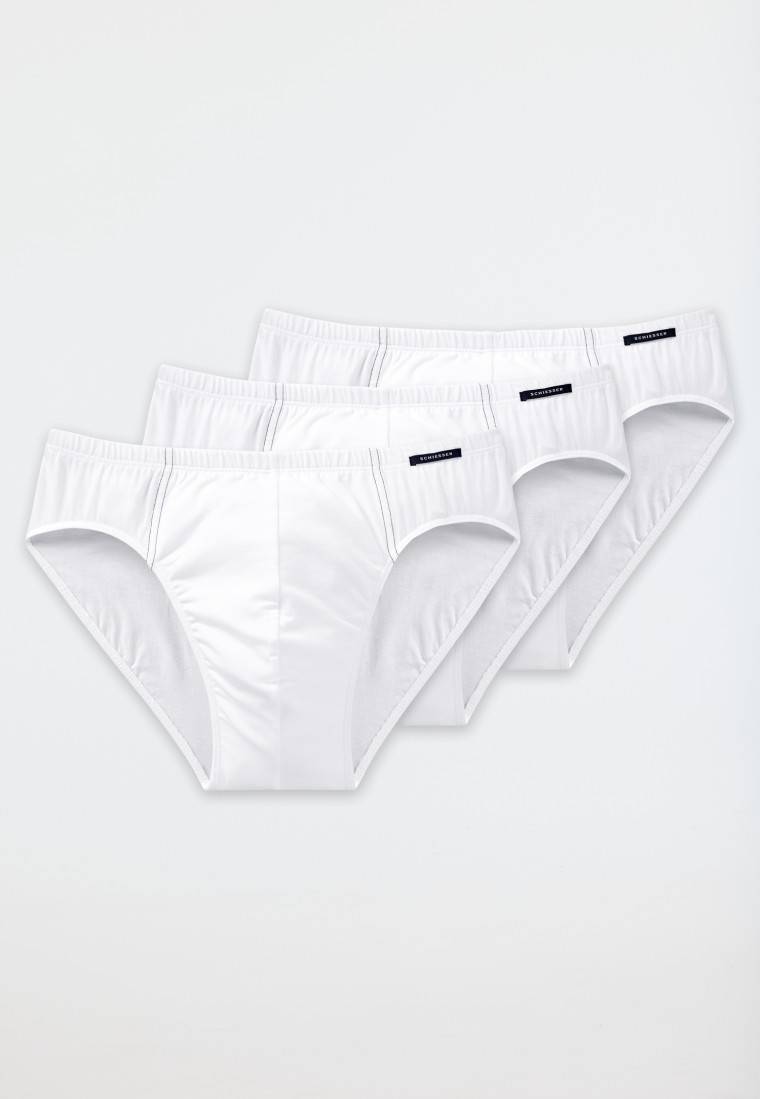 Schiesser Supermini 3er-Pack weiß - Essentials Neueste Stile