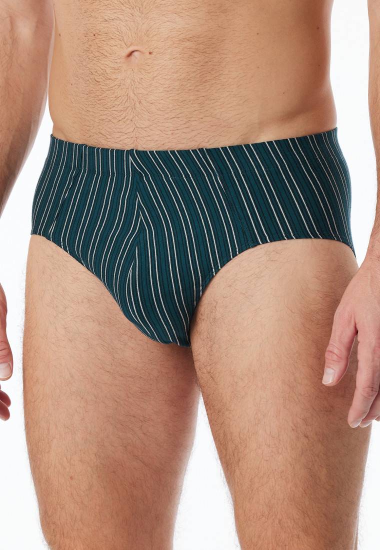 Schiesser Supermini 3er-Pack Organic Cotton uni/geringelt mehrfarbig - 95/5 Bis zu 60% Rabatt
