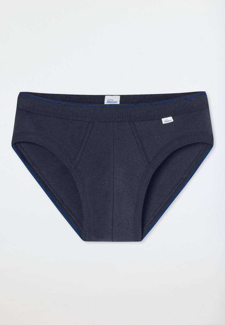 Schiesser Sportslip dunkelblau - Revival Ludwig Discount Store für neue Produkte