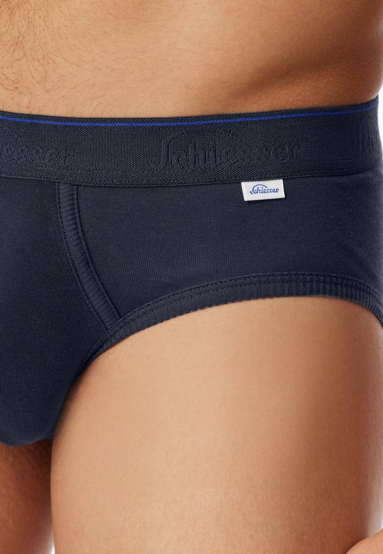 Schiesser Sportslip dunkelblau - Revival Ludwig Discount Store für neue Produkte