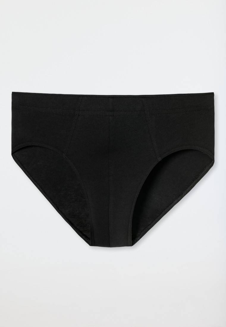 Schiesser Minislip schwarz - Premium Cotton 50% Rabatt mit kostenlosem Versand