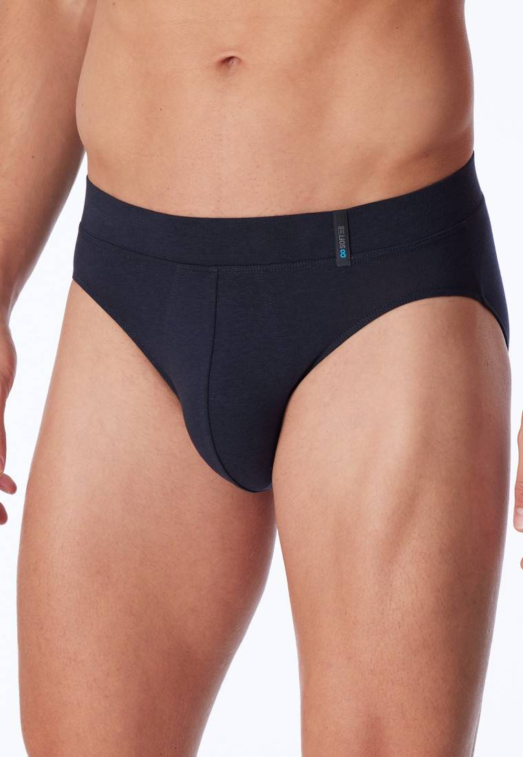 Schiesser Rio-Slip blauschwarz - "Long Life Soft" Online
