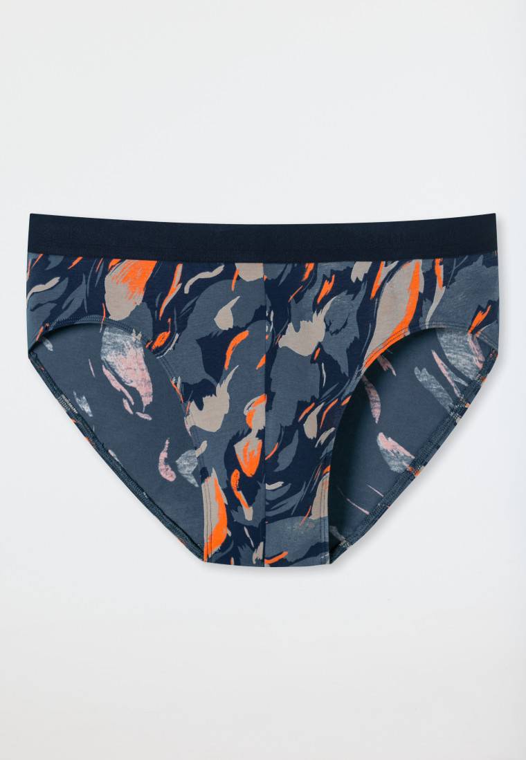 Schiesser Rio-Slip atlantikblau gemustert - 95/5 Auslauf